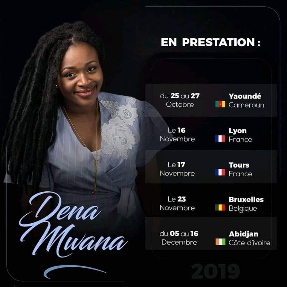 Dena Mwana en tournée