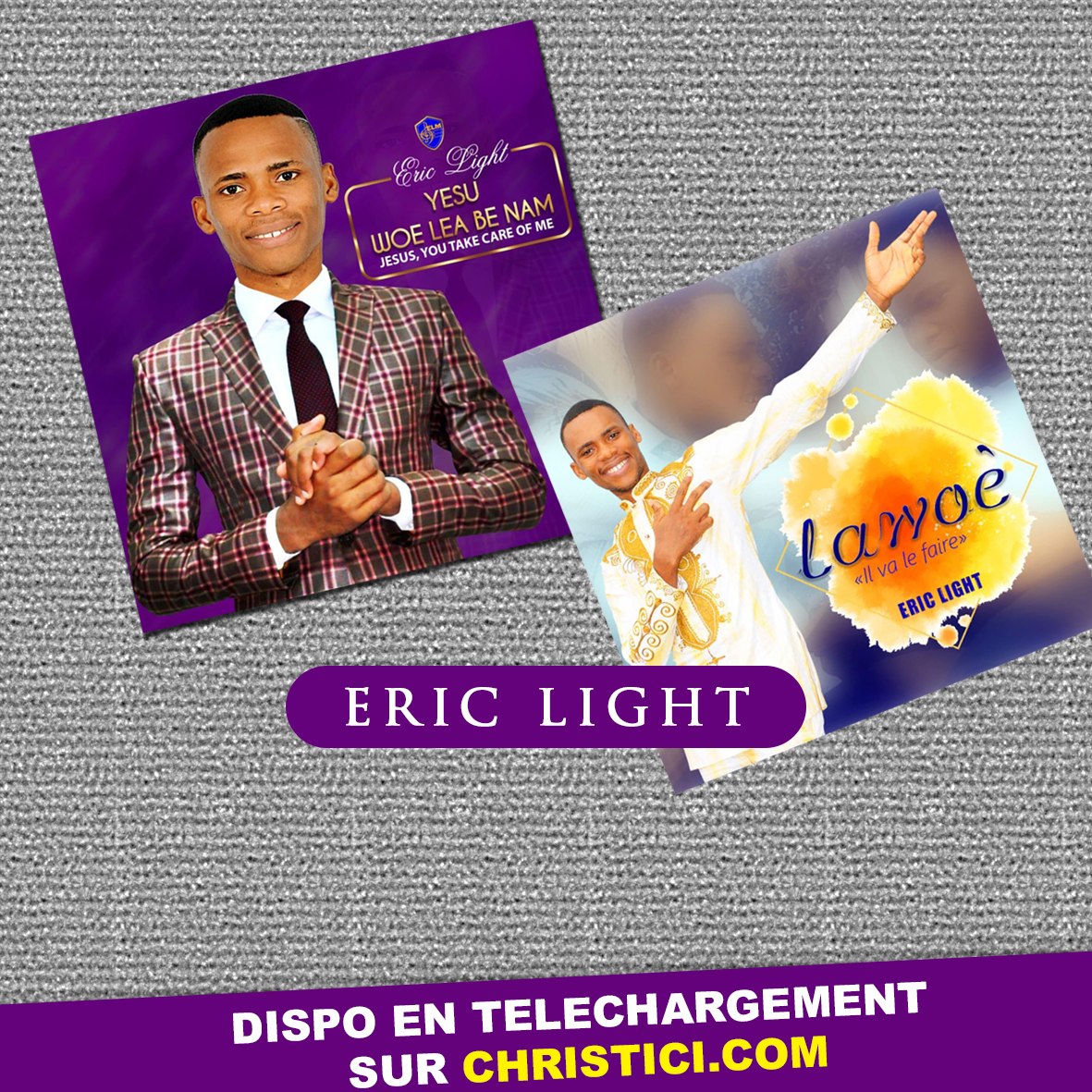 ERIC LIGHT NOUS OFFRE DEUX SINGLES